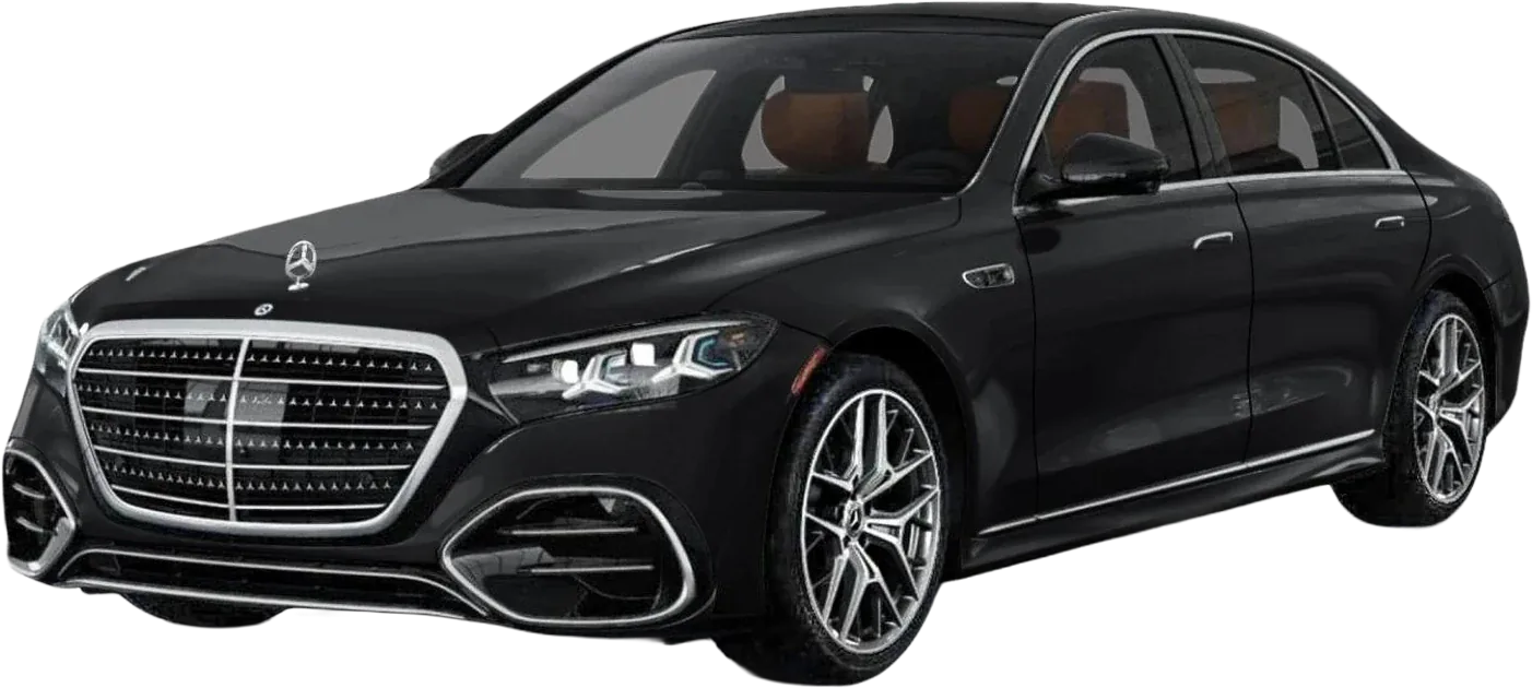 מרצדס S-Class שחורה